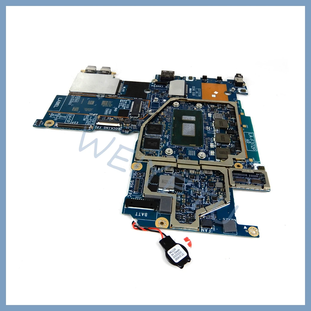 Imagen 7: Placa base para portátil LA-F372P para Dell Latitude 5290, placa base para portátil 2 en 1 con CPU I7-8650U, 16GB de RAM, 100% probada, OK