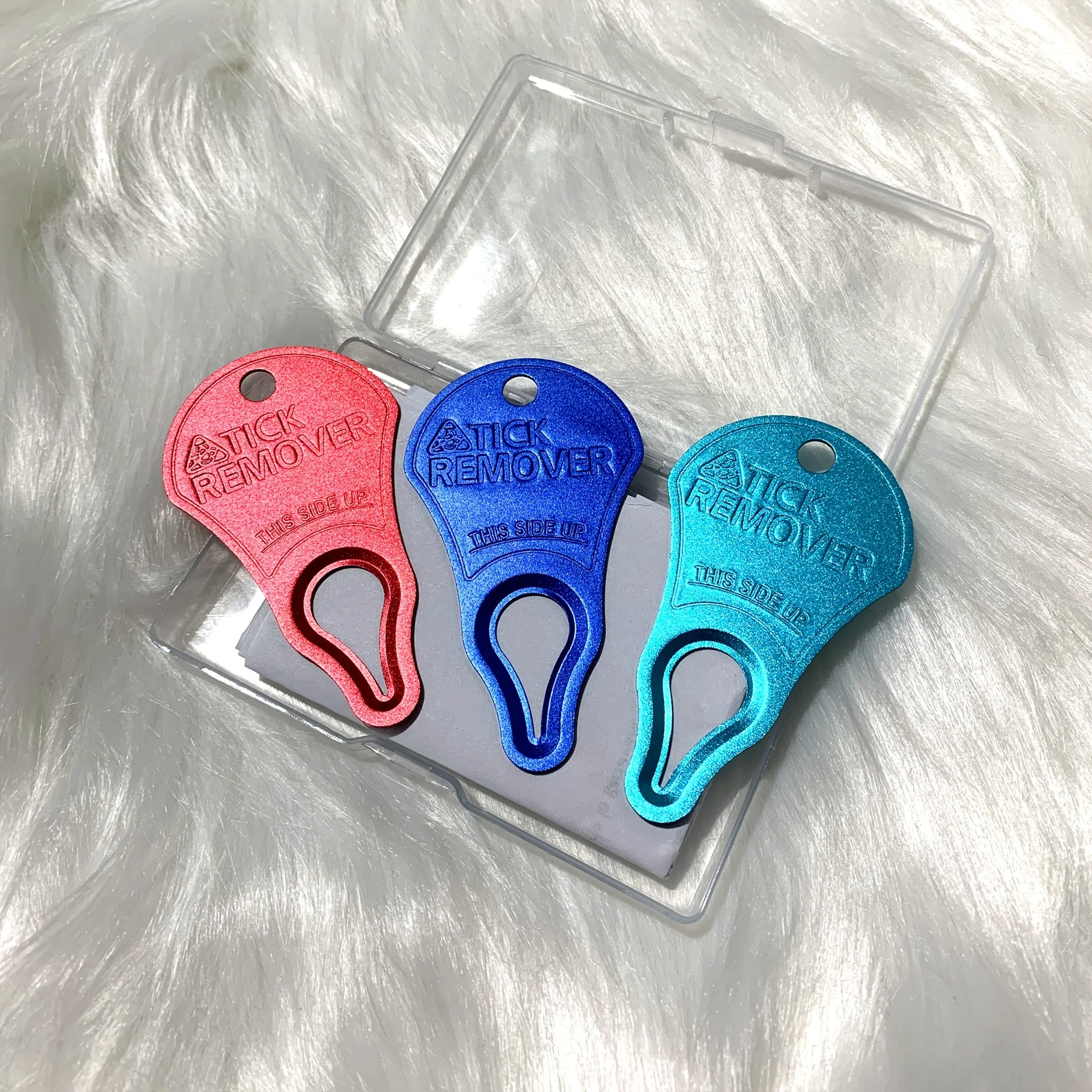 Tick Remover Tool for Dogs Cats Humans Safe Flea Removal Hook Portable Easy No Pain  Essential Tools for Outdoor Activities