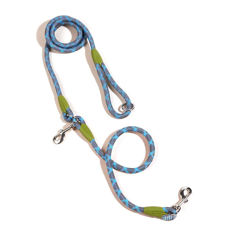 Reflective Nylon Leashes Hands Free Leash Dog Pet Dogs Chain Traction Rope Leads For Running Dog Walking Leash For Big Dog GXQ11_voghion.com
