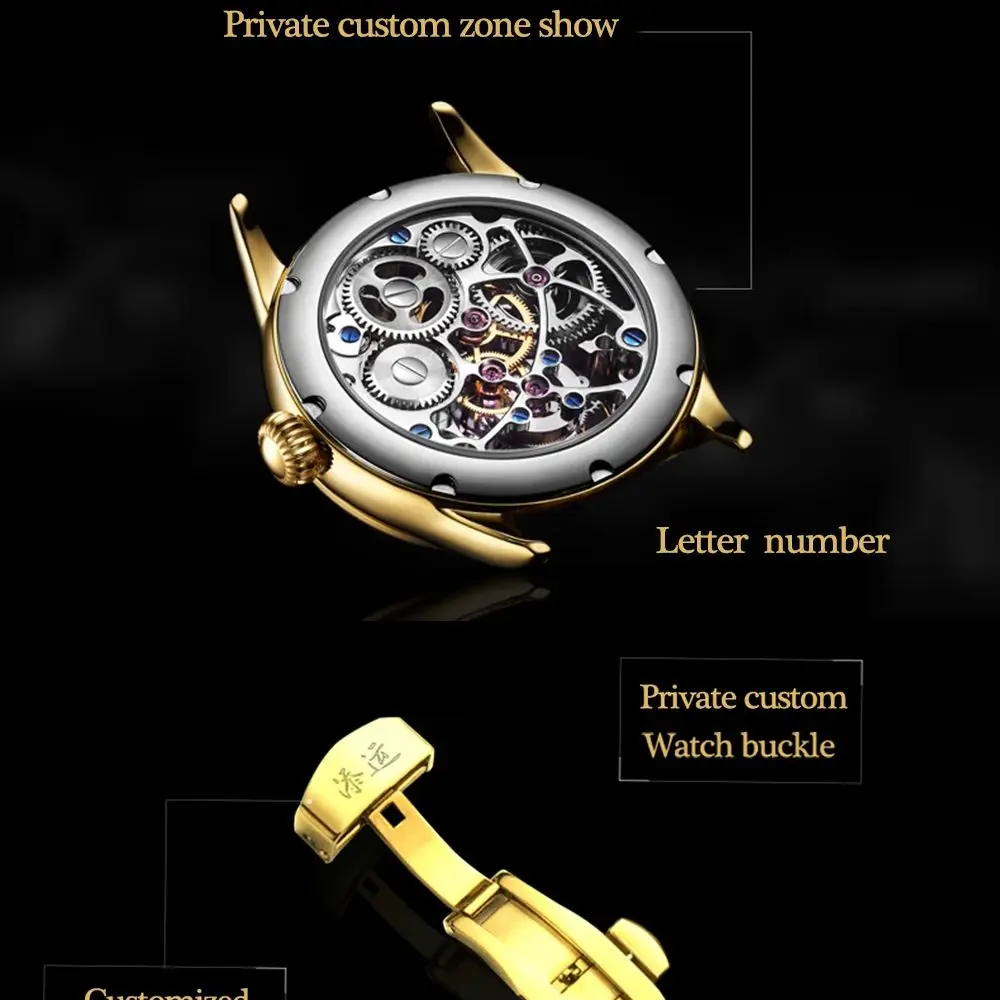 AESOP New Original Real Flying Tourbillon Movement Watch For Men Waterproof Mechanical Watches Men Sapphire Brand Official Store