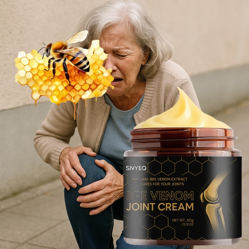 

Роскошный крем для суставов пчелиного вена, усовершенствованный крем для суставов и костей, мягкий и подходит для тела, шеи, коленей, рук, ног и