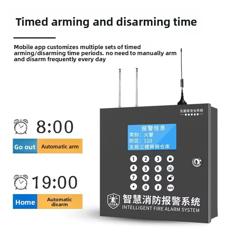 Burglar Alarm System Engineering Iron Box Factory Fire Wired Infrared Sensor