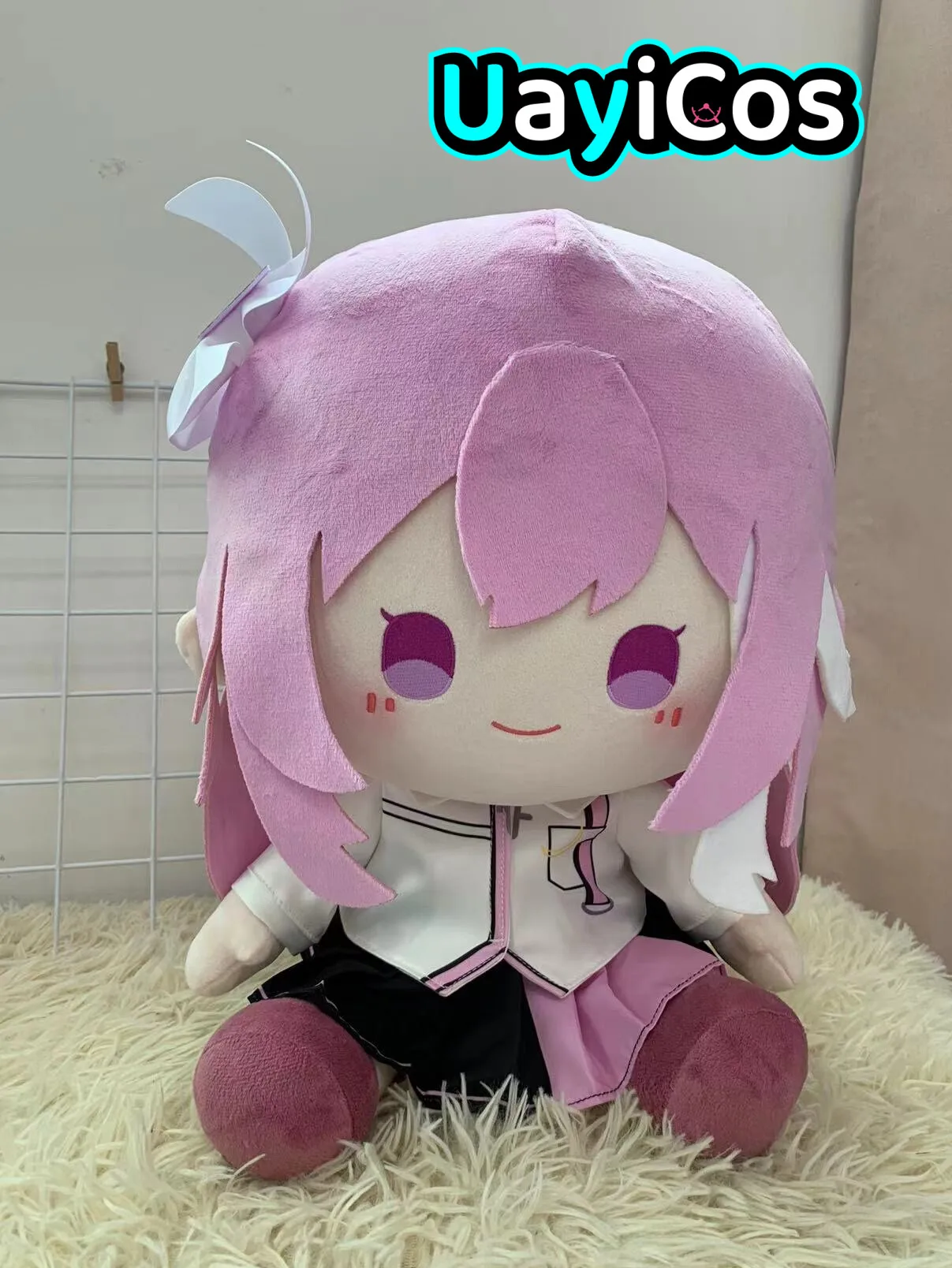 Elysia 40cm In Stock Honkai Impact 3 Stuffed Kawaii Plushie Plush Pillow Doll Clothes Soft Cushion Throw Game Toy For Kids Gift