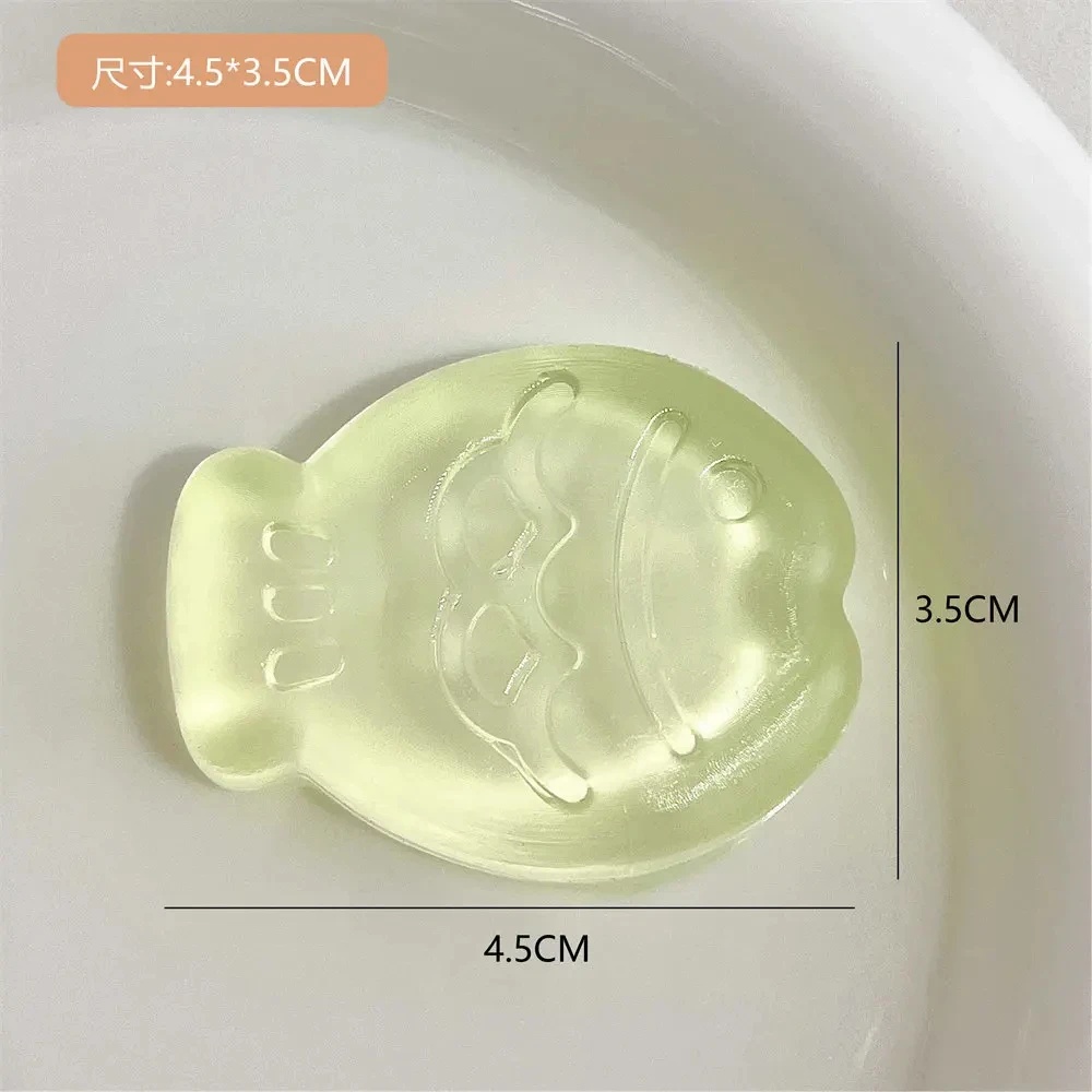 New Fidget Toys Mini Squishy Toys Mochi Ice Block Stress Ball Toy Kawaii trasparente Cube Cat Paw Fish antistress Squeeze Toy