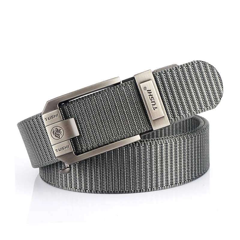 Vatlty automatischer Schnallen gürtel für Männer 34mm echter Nylon militärischer taktischer Gürtel rutsch fester Wander jagd gürtel männlich 6