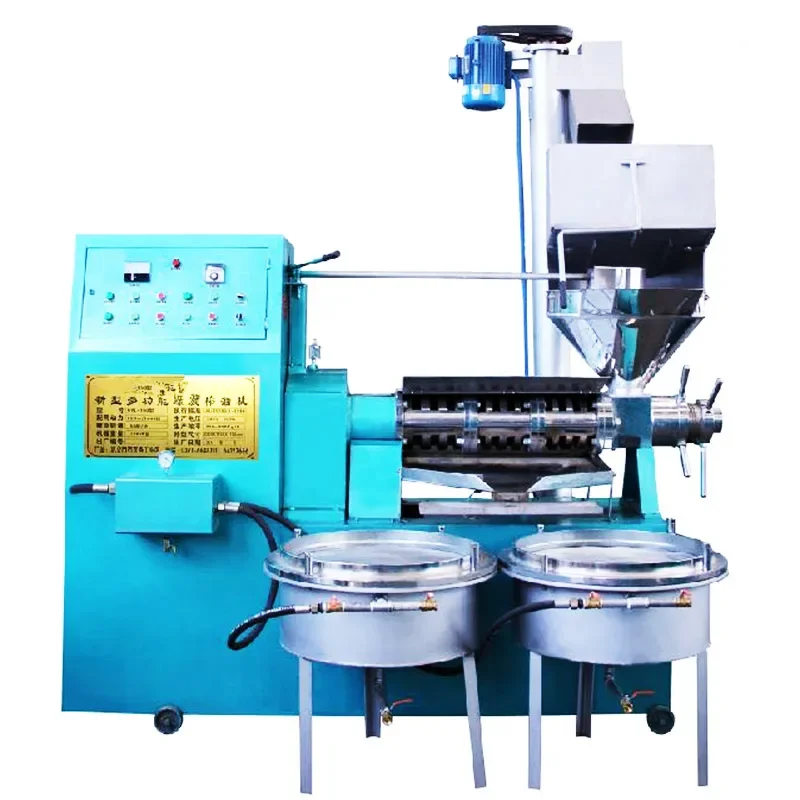 Oil Press Machine Oil Maker Avocado Castor Coconut Flax Peanut Sunflower Cold Mini Oil Extractor Stainless Steel Provided 220v