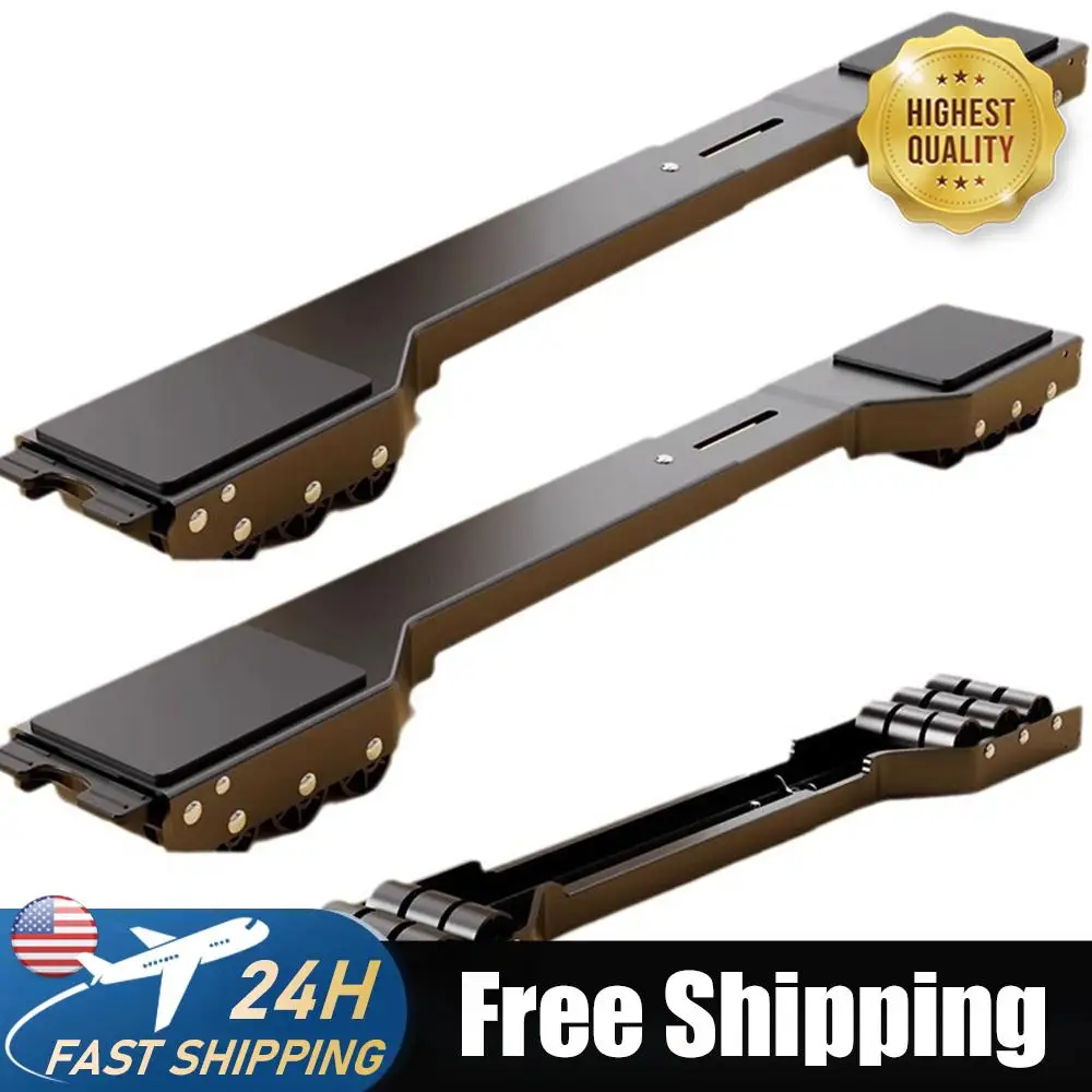 

Набор из 2-х выдвижных тележек на колесах, регулируемый диапазон 21-28 дюймов, грузоподъемность 700 фунтов, для перемещения сушилок, холодильников, посудомоечных машин