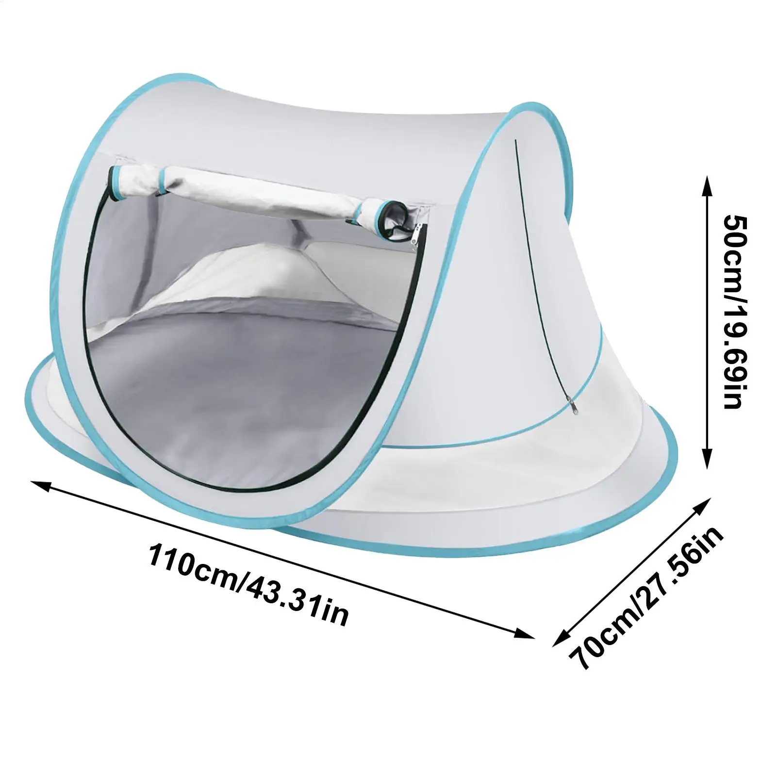 خيمة شمس للأطفال، مظلة للشاطئ، مظلة مقاومة للرمل، مظلة خارجية خفيفة الوزن للعب في الفناء الخلفي، نزهة، حديقة الإجازة في البحيرة