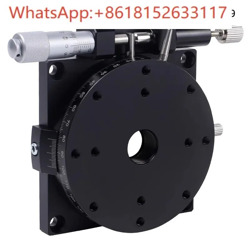 منصة الضبط الدقيق 360 درجة RS60/90/125 تعديل يدوي مؤشر الإزاحة di-sc RSP الدقة