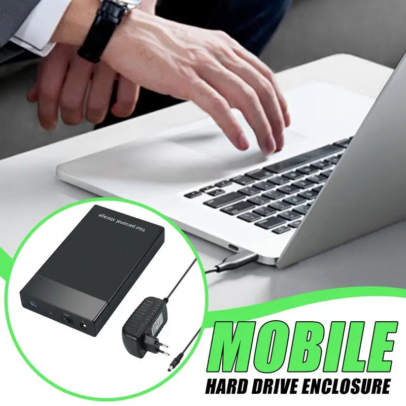 For SATA Protocol USB 3.0 Hard Drive Enclosure External Hard Drive Station High-Speed External Hard Drive Docking Portable