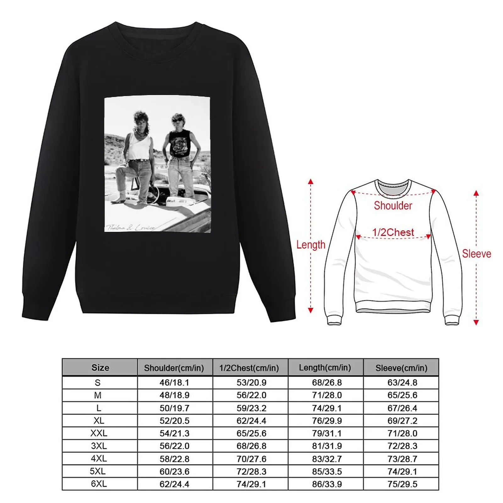 بلوفر Thelma And Louise ملابس أنيمي ملابس على الطراز الكوري ملابس شتوية ملابس رياضية سويت شيرت بقلنسوة #4