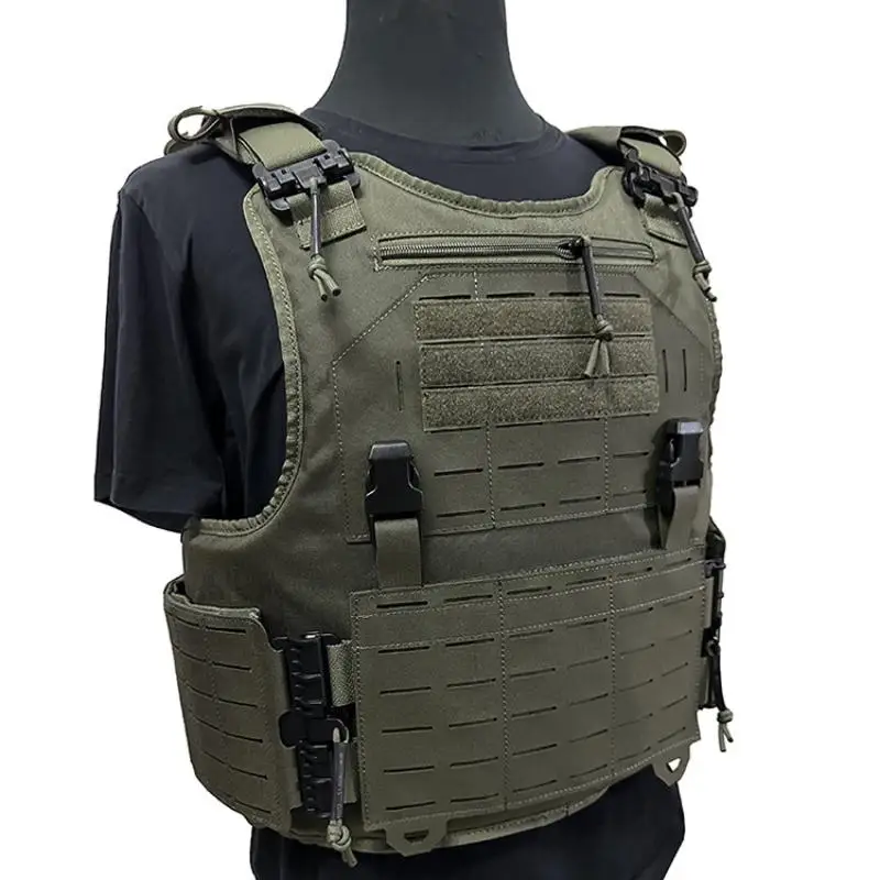 Tactical Hunting Vest Laser Quick Release Vest Chest Gear Vest Outdoor Field Protection Lightweight Fast SVS Vest