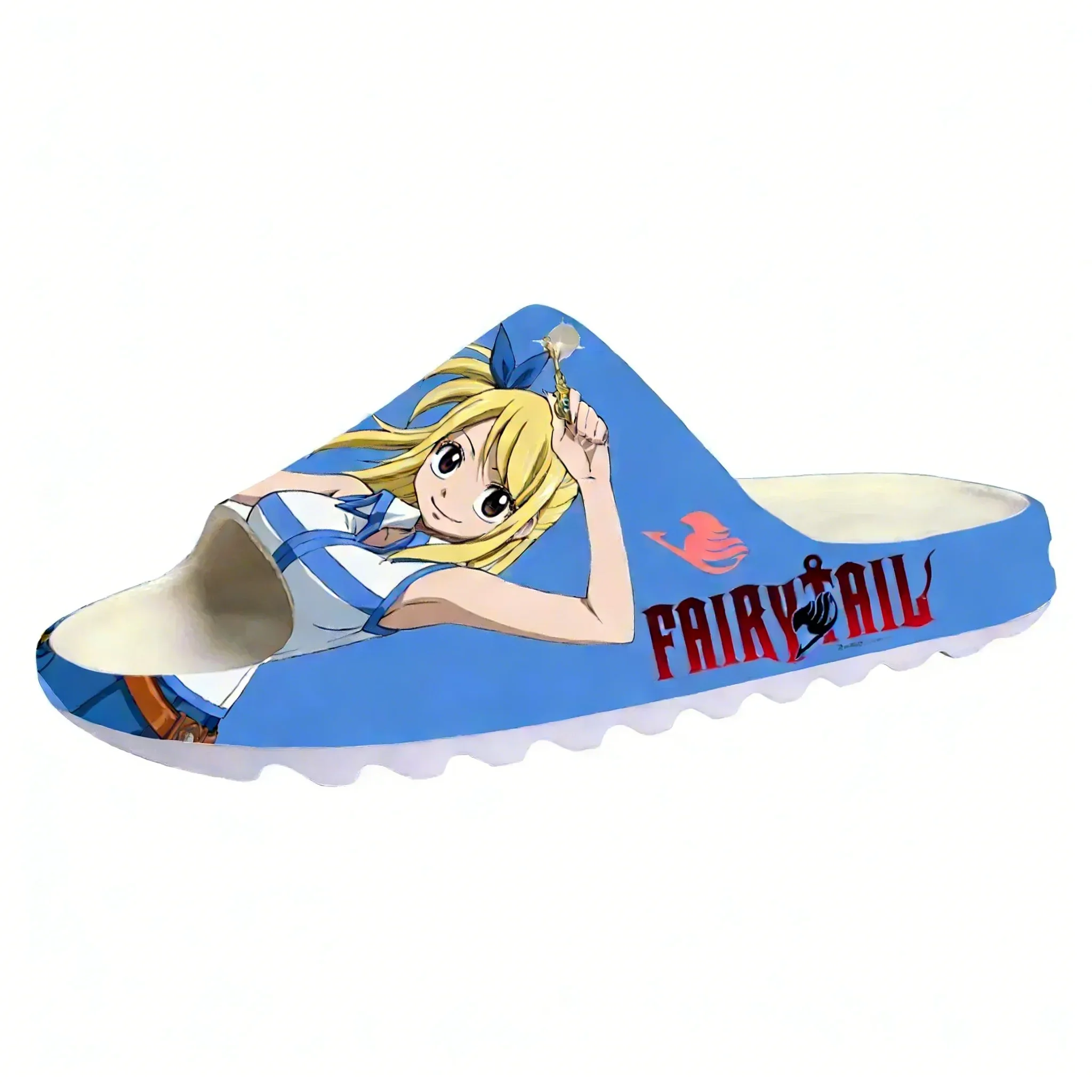 F-Fairy T-Tail Natsu Dragneel Pantoufles à semelle souple, Sabots d'intérieur, Chaussures aquatiques personnalisées, Sandales ultra-confortables pour hommes et femmes