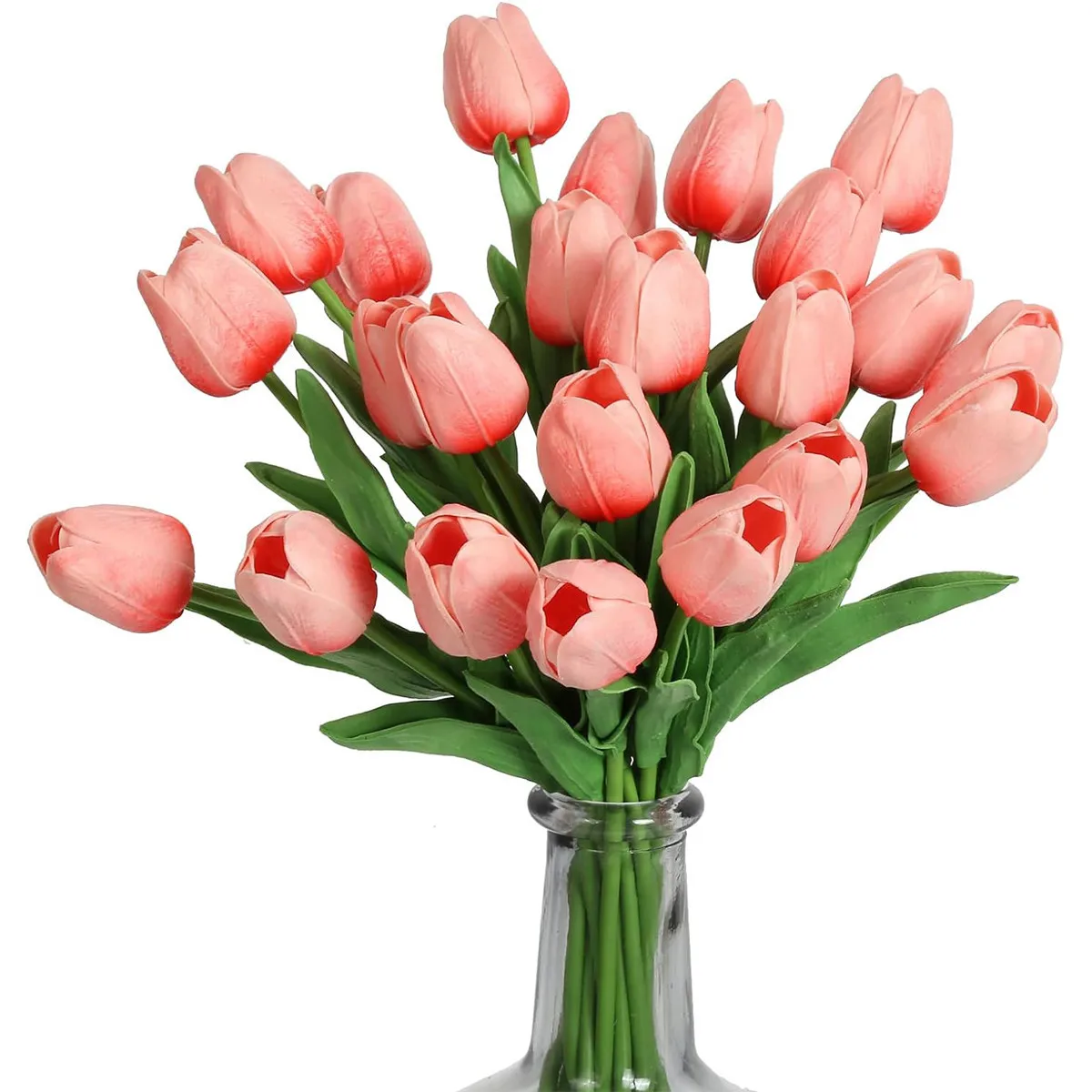 10 Stuks Kunstbloem Realistische Touch Tulp Scrapbooking Vaas Home Decor Bruiloft Tuin Boog Slinger Moeder 'S Dag Boeket Diy