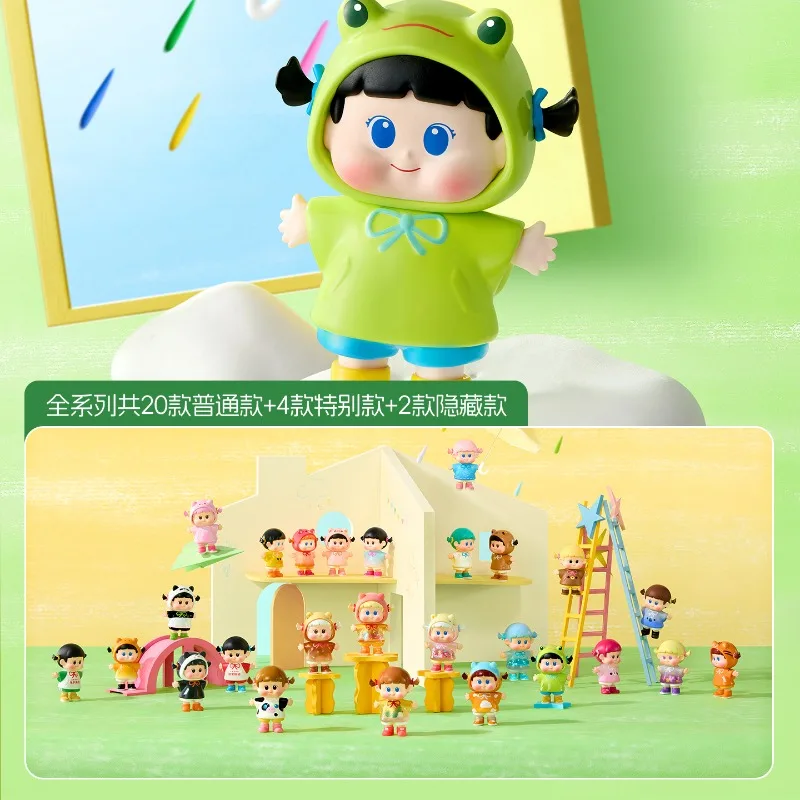 

MINISO YUUNA Innocent Raincoat Series Iconbox Figure Blind Box Ornaments Gift Cute Gifts for Girls Popular Convenient To Carry