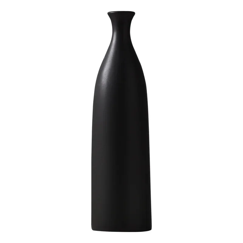 Black and White Ceramic Vase Decoration Modern Creative Simple Flower Arrangement Table Living Room Home Soft Decoration
