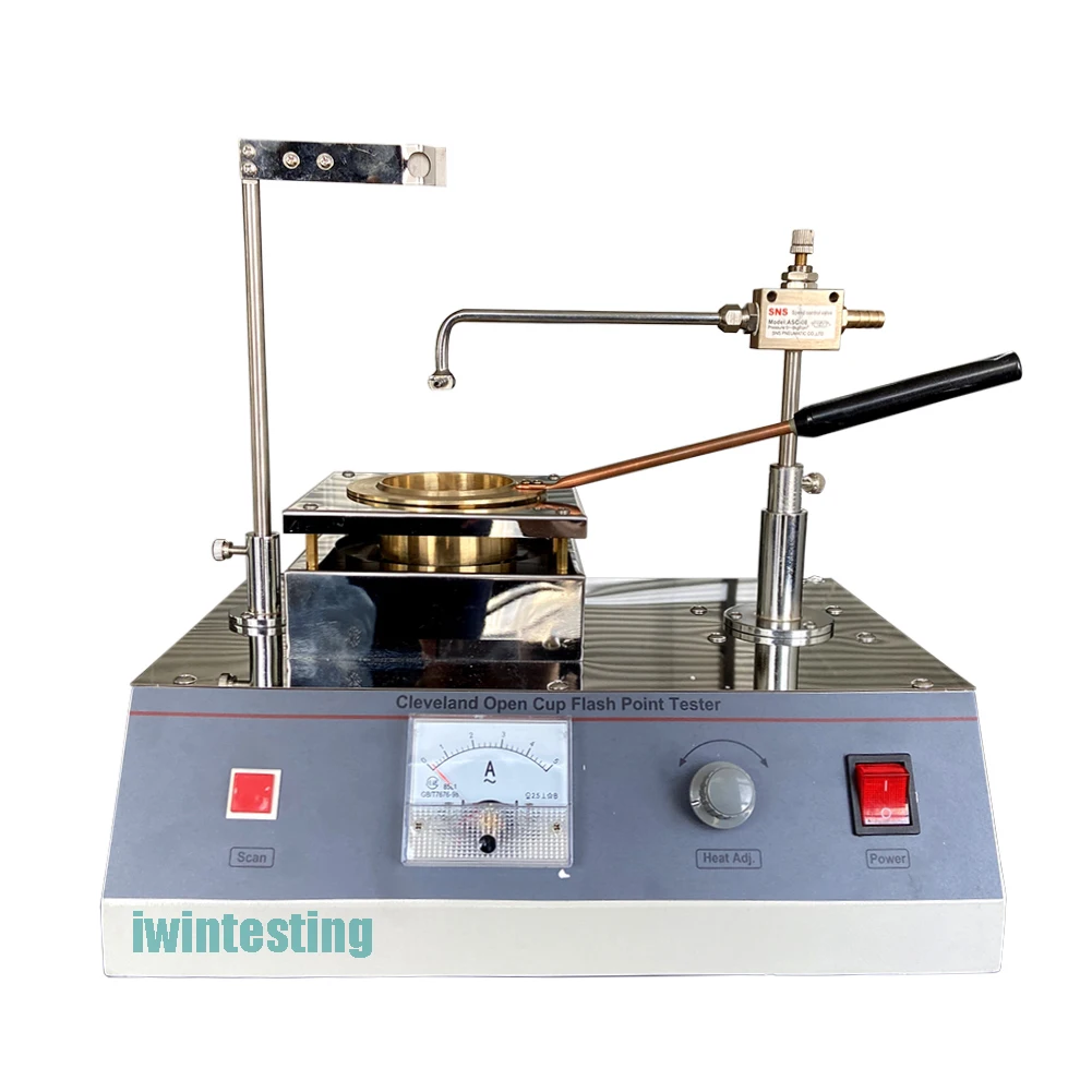 Professional Service Cleveland Open Cup Flash Point Tester Apparatus Price