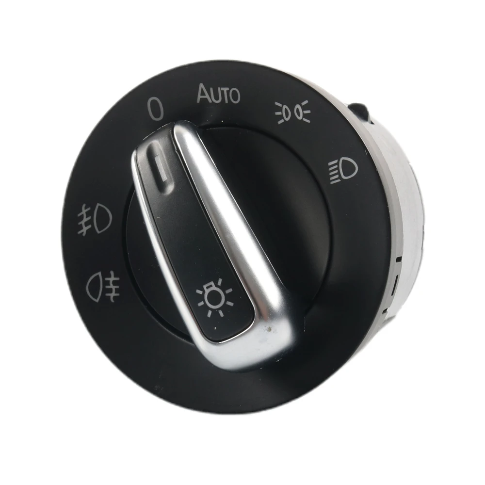 

​For Touran Caddy Tiguan Chrome Headlight Switch 5ND941431B add Auto Function