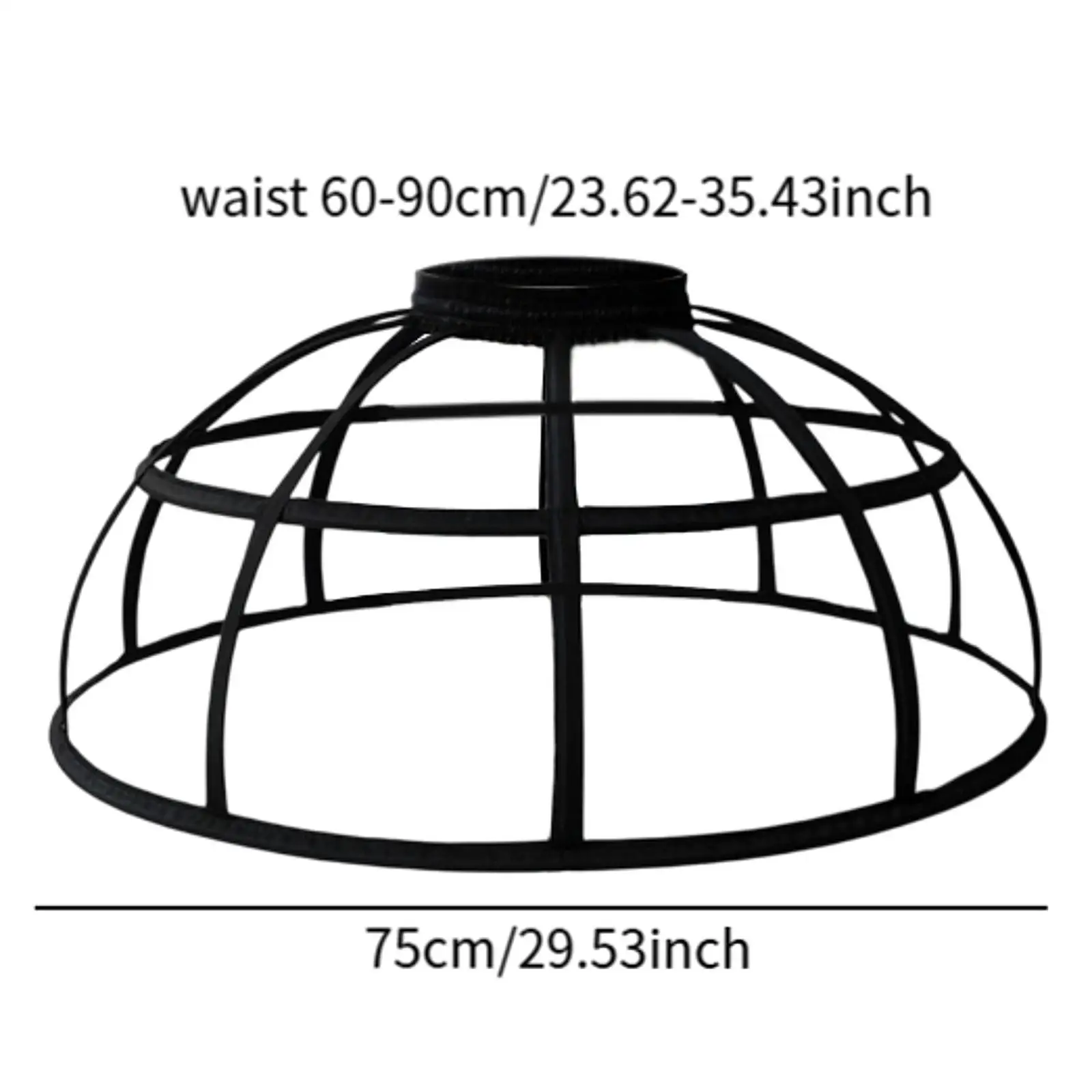 Krinoline-Unterrock für Damen, halber Slip, Trubel-Petticoat, elastische Taille, Hochzeit, Braut-Unterrock, Slip für Abschlussball, Kleid, Cosplay