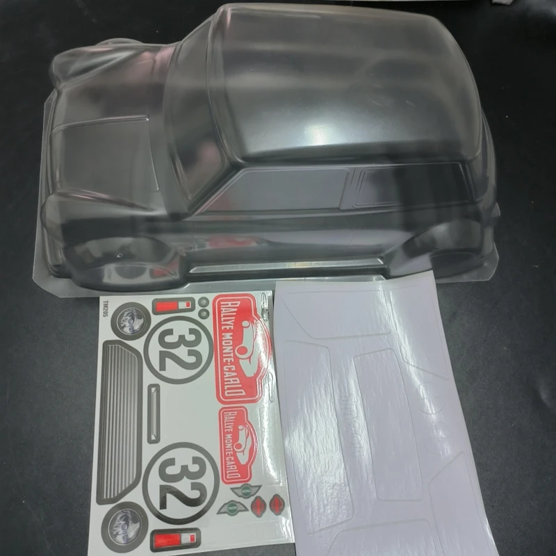 TM205 1/10 Mini Cooper Clear Body Car Shell,165mm width,225mm wheelbase for RC Drift Tamiya M-Chassis