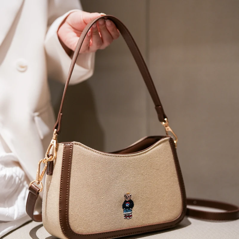 

Office girl's crossbody bag,women's Armpit bag,low-key and Luxury women's single-shoulder bag,Fashionable women's underarm purse