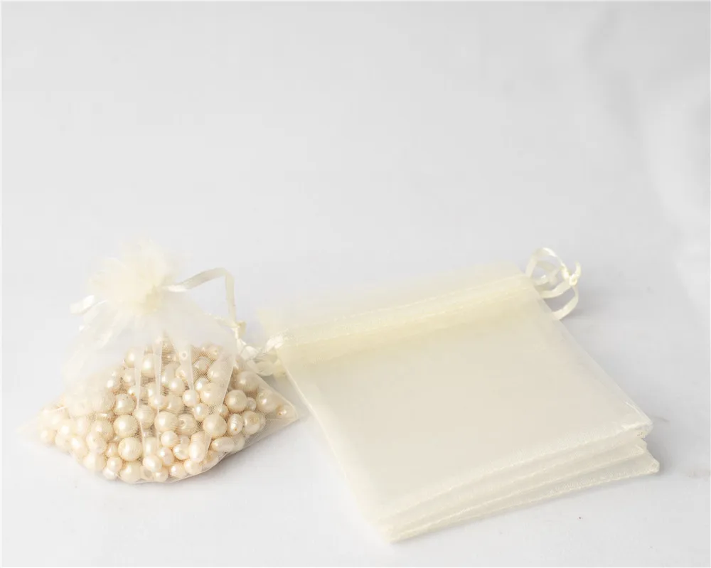 50 قطعة 5x7 7x9 9x12 10x15 11x16 13x18 15x20 17x23 سنتيمتر أكياس الأورجانزا عيد الميلاد عيد الحب حفلة كاندي صندوق الشوكولاته حقائب للهدايا