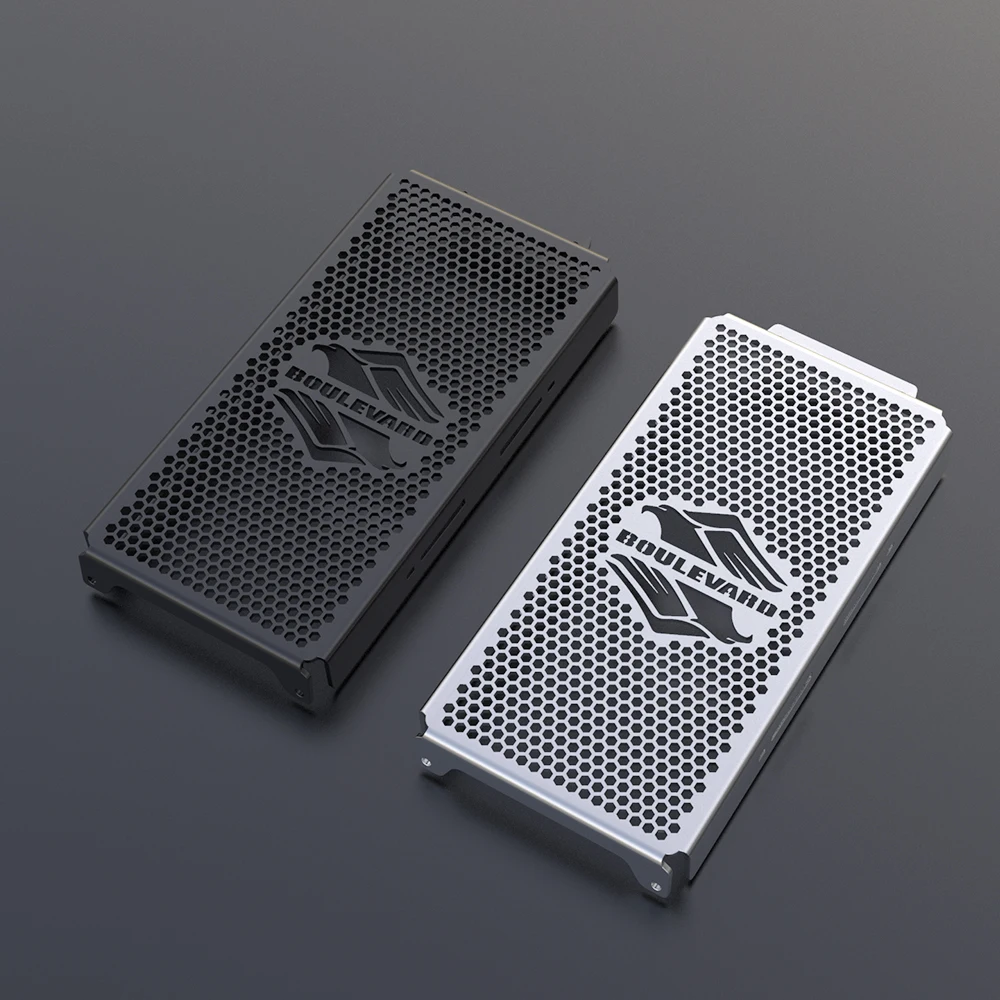 Motorcycle Accessories Radiator Grille Guard Cover 2004 - 2025 2024 For SUZUKI M800 VZ800 BOULEVARD C50 M50 VL800 INTRUDER C800 view 2