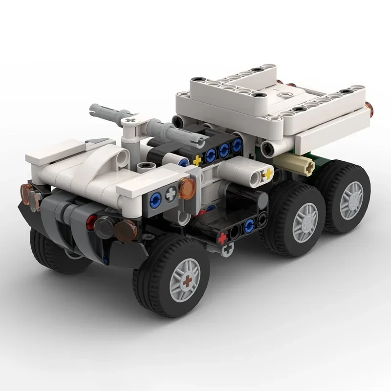 239 peças MOC Veículo Todo-Terreno Modelo Técnico Blocos de Montar DIY Ideia de Presente de Natal Brinquedo Educacional Infantil Aniversário