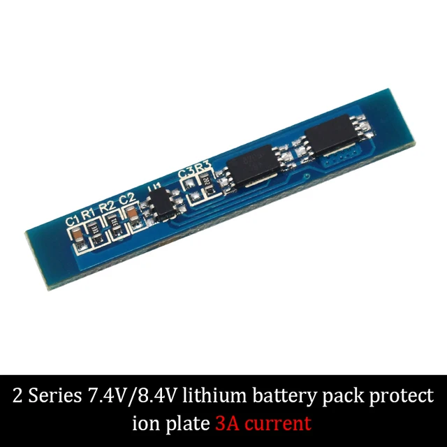 1S 2S li-ion BMS PCM battery protection board 2.5A 5A 10A 15A pcm
