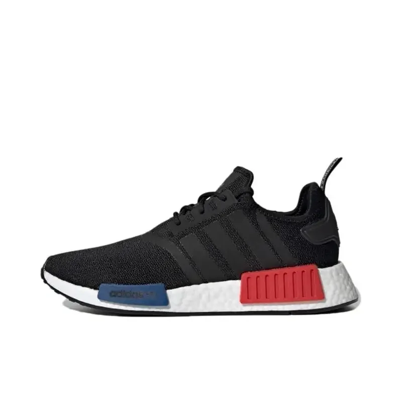 Adidas Originals NMD R1 BOOST Men's Fashion Breathable Fabric Lightweight Outdoor Sports Casual Shoes Running Shoes