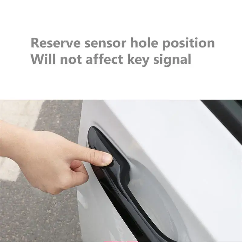 4Pcs/set Door Handle Trim Covers For Honda Civic 11th 2022 2023 2024 Sedan Hatchback Car-Styling Exterior Parts ABS Accessories