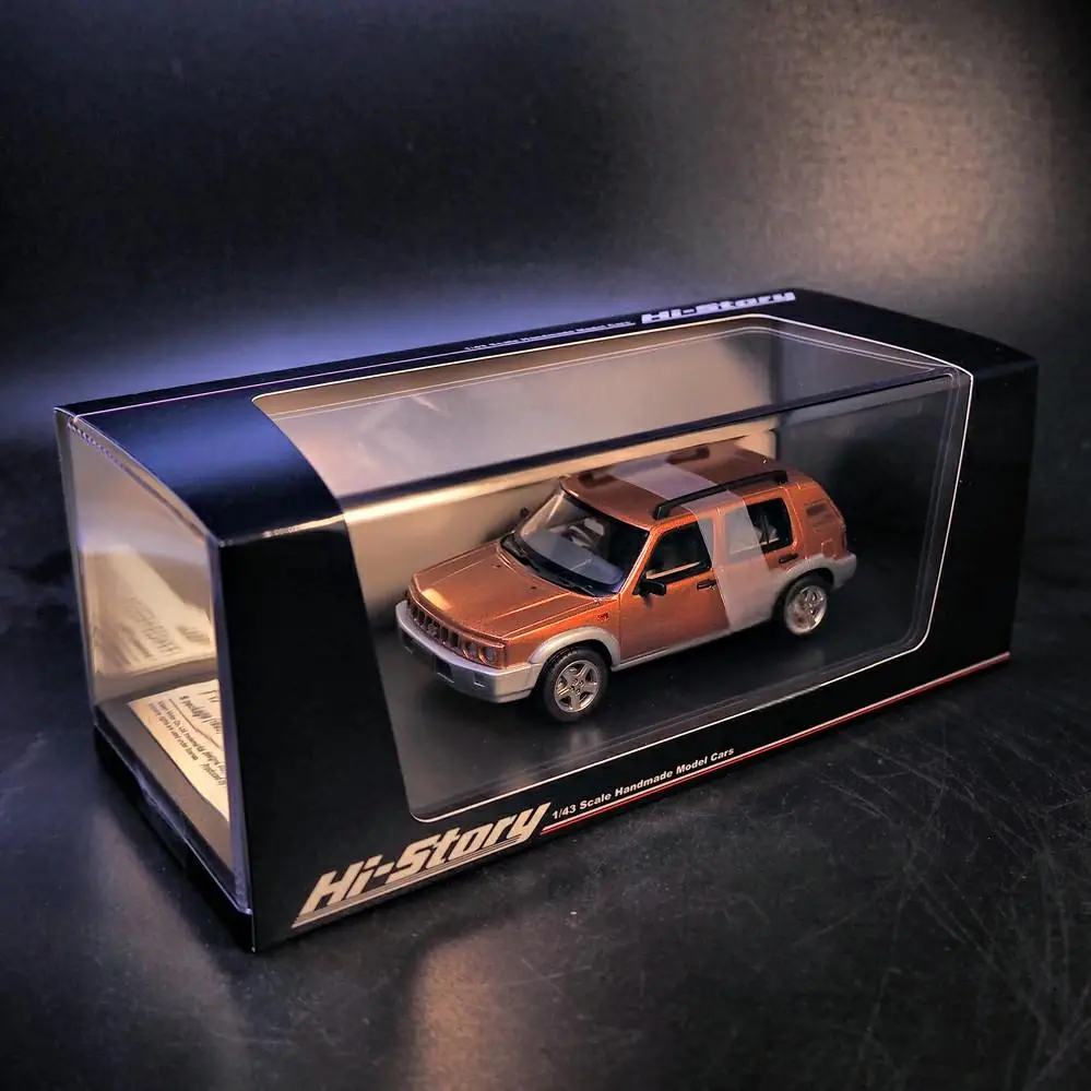 Hi-store ブランド 1/43 スケール レジン モデルカー 日産 ラシーン フォルツァ S パッケージ (1998) シミュレーション ダイキャスト車両 グッズ デコラ