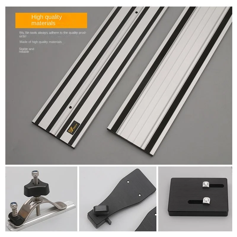 New double-layer electric circular saw universal guide rail linear carving machine Single layer guide rail DIY woodworking tool