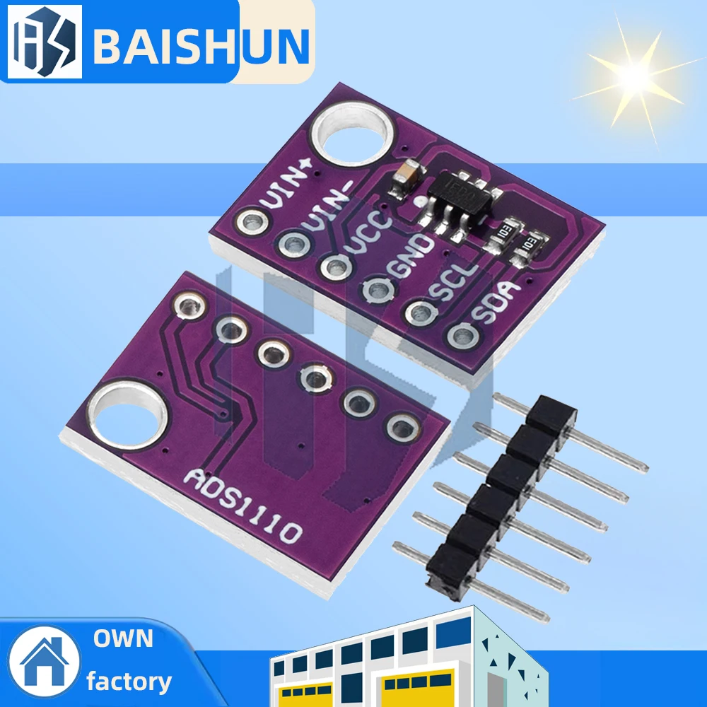 1PC ADS1110 16-Bit …