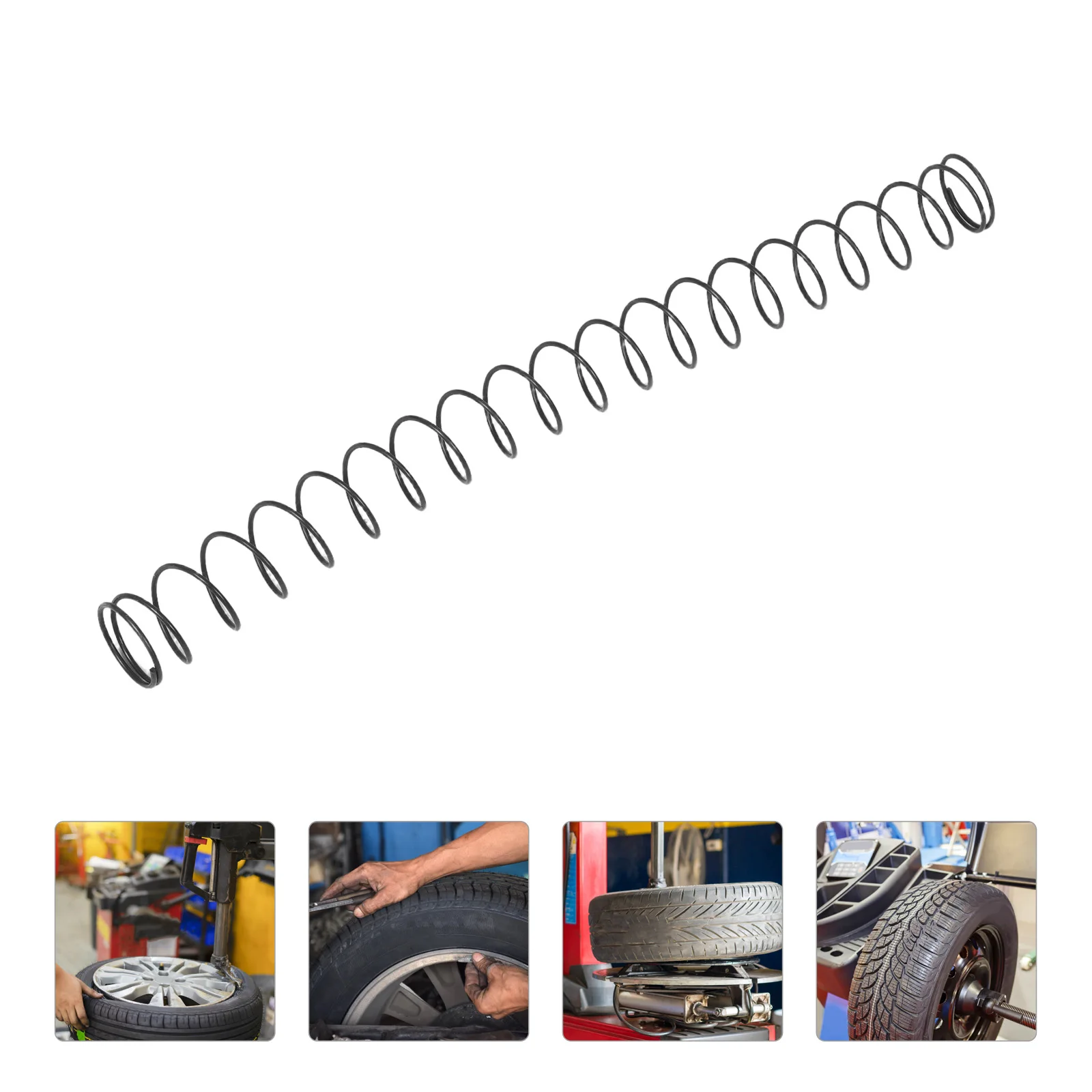 

Tire Disassembly Spring Changer Part Hexagonal Compression Coil Bar Alloy Tool for Tire Repair Installation Removal Quick Sturdy