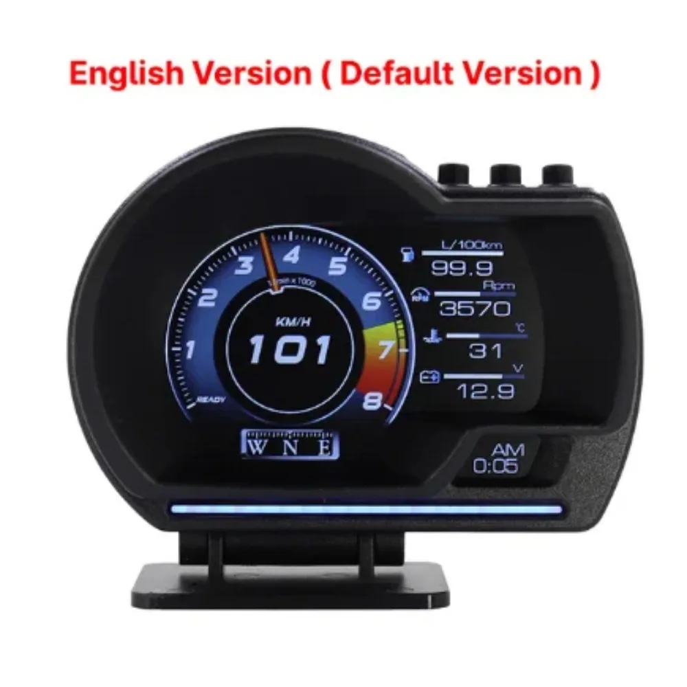 Car Head Up Display OBD2 Smart Gauge High Definition Speedometer Car Diagnostic Tool OBD Fault Code Elimination A501 HUD