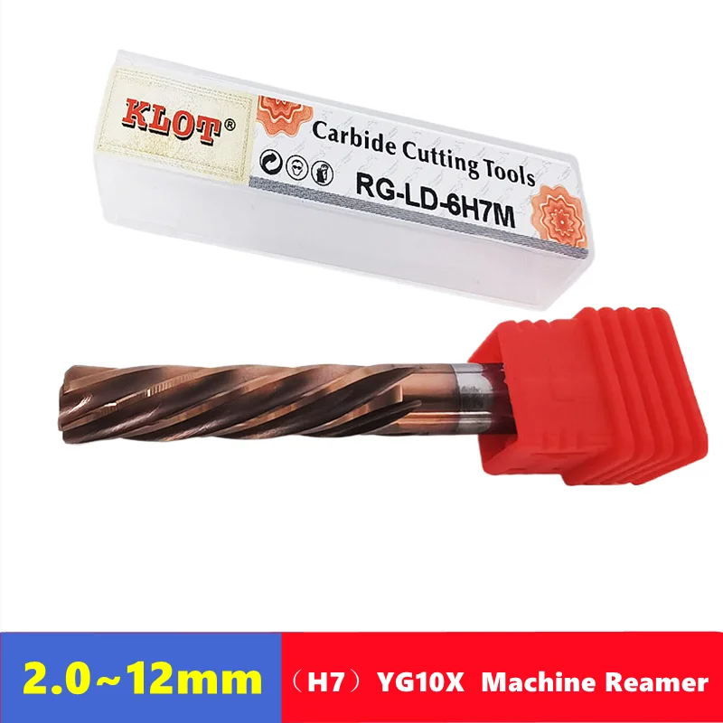 

YG10X спиральный станок H7 из твердого сплава с разверткой 2-12 мм, HRC60 ° станок для развертки из вольфрамовой стали с покрытием