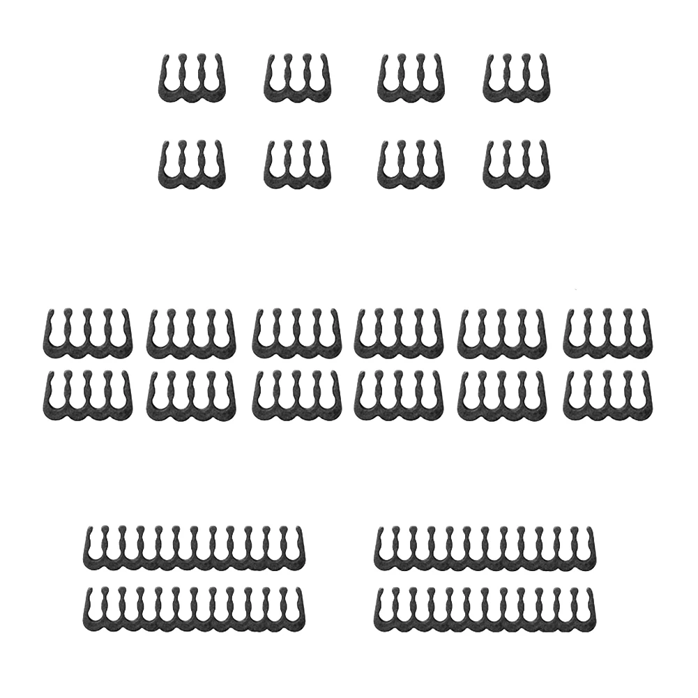 24PCS/Lot PC Cable Comb Motherboard 6/8/24Pin Cable Comb Computer Wire Management Clamp PC Power Wires Clip Organizer Dresser