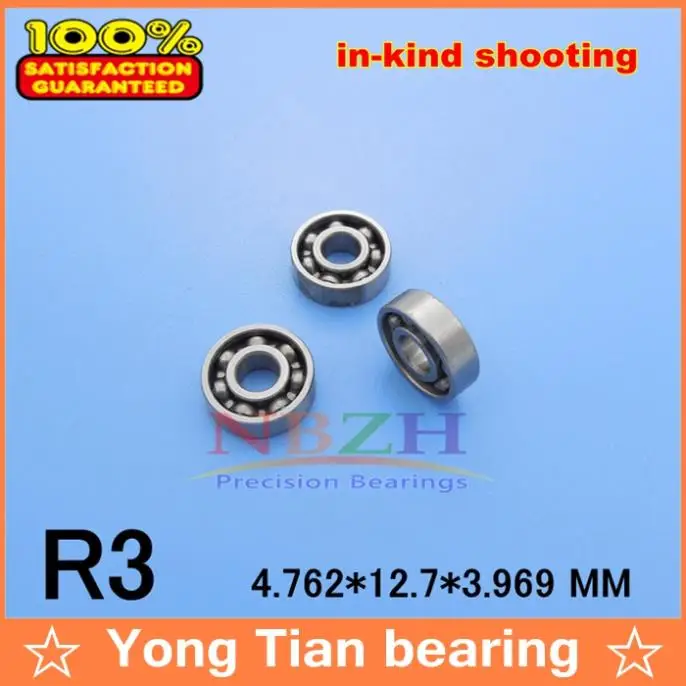 NBZH bearingHigh Quality R3 Open Shielded Bearing Inch Series  4.762x12.70x3.967 Mm Miniature Shielded Ball Bearing