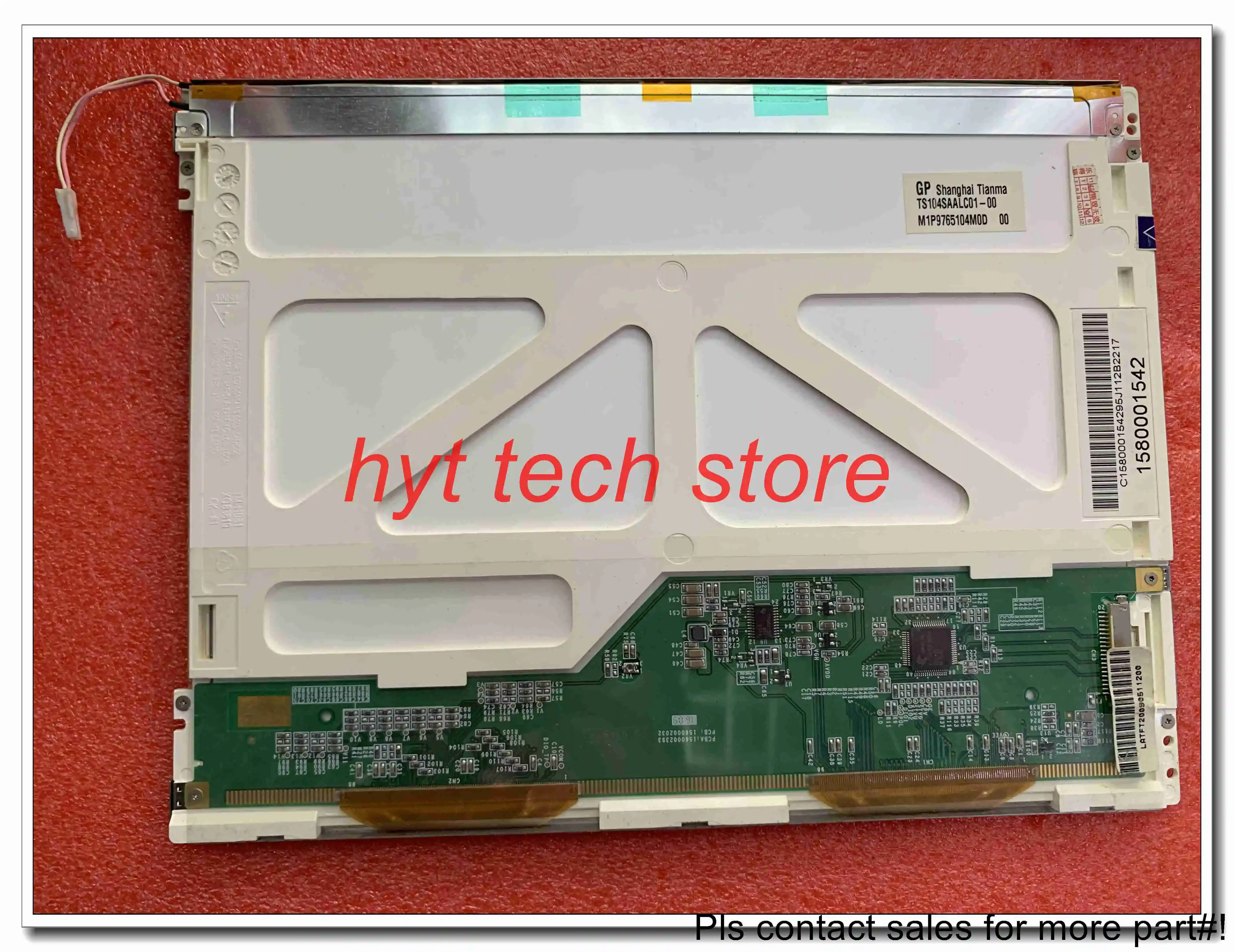 Panel lcd de 10,4 PULGADAS TS104SAALC01-00 800*600 100% probado antes del envío
