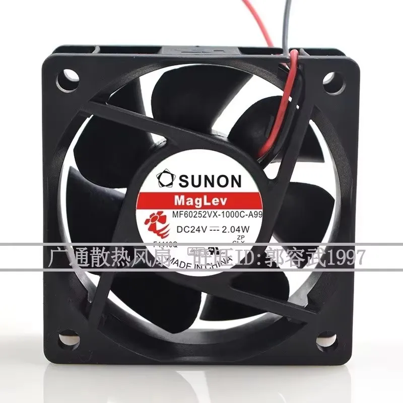 

Original MF60252VX-1000C-A99 60 * 60 * 25MM 24V 2.04W 6CM frequency converter Cooling fan
