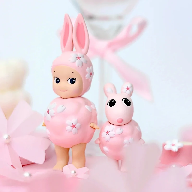 

100% подлинный новый Sonny Angel Cherry Blossom Series слепая коробка Flower Sea Edition Исцеляющий модный игровой персонаж подарок на день рождения