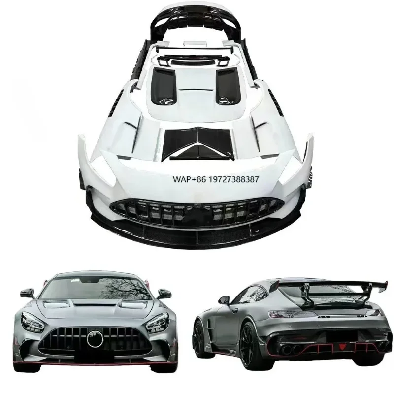 

For GT GTC GTS GTR Black Series BS Semi-Carbon Wide Body Kit - Tuning Upgrade Parts