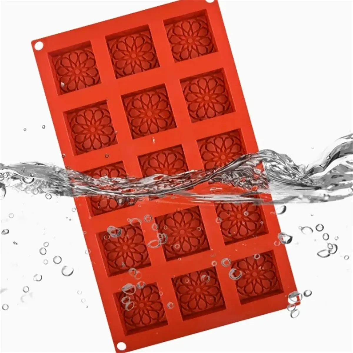 Silicone Mousse Cake Mold Tart Baking Molds Cake Decoration Mold Sweet Mousse Mold,Square &LICG