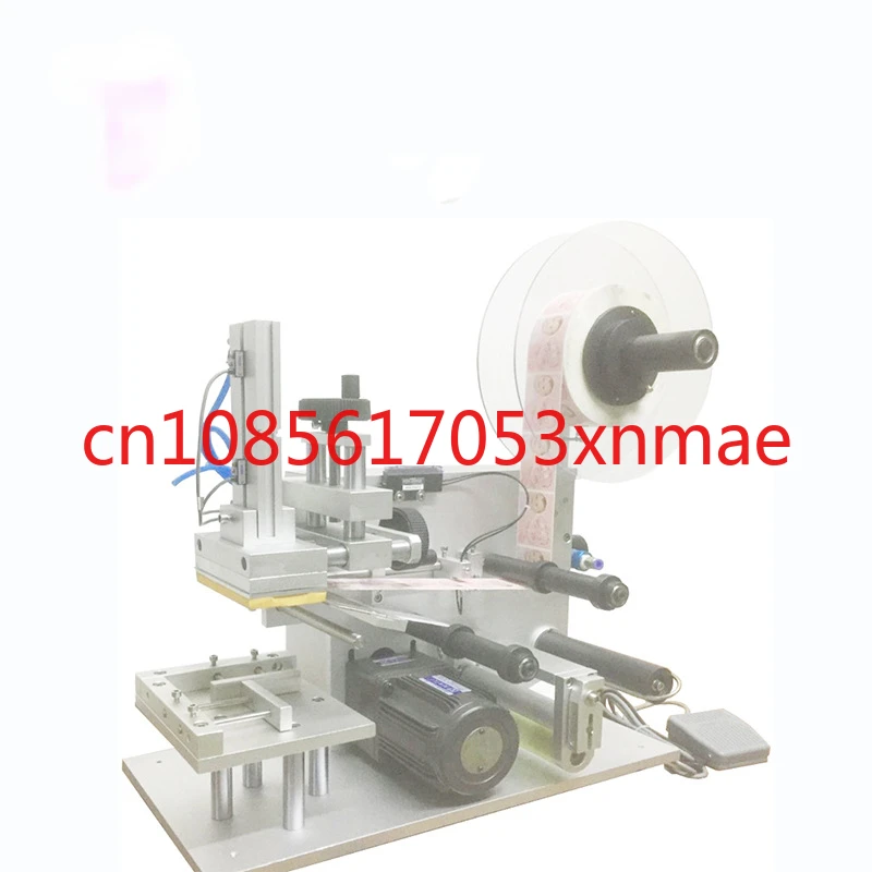 Intime Mt-60 Semi-automatic Plane Labeling Machine Flat Labeling Machine Square Bottle Labeling Machine