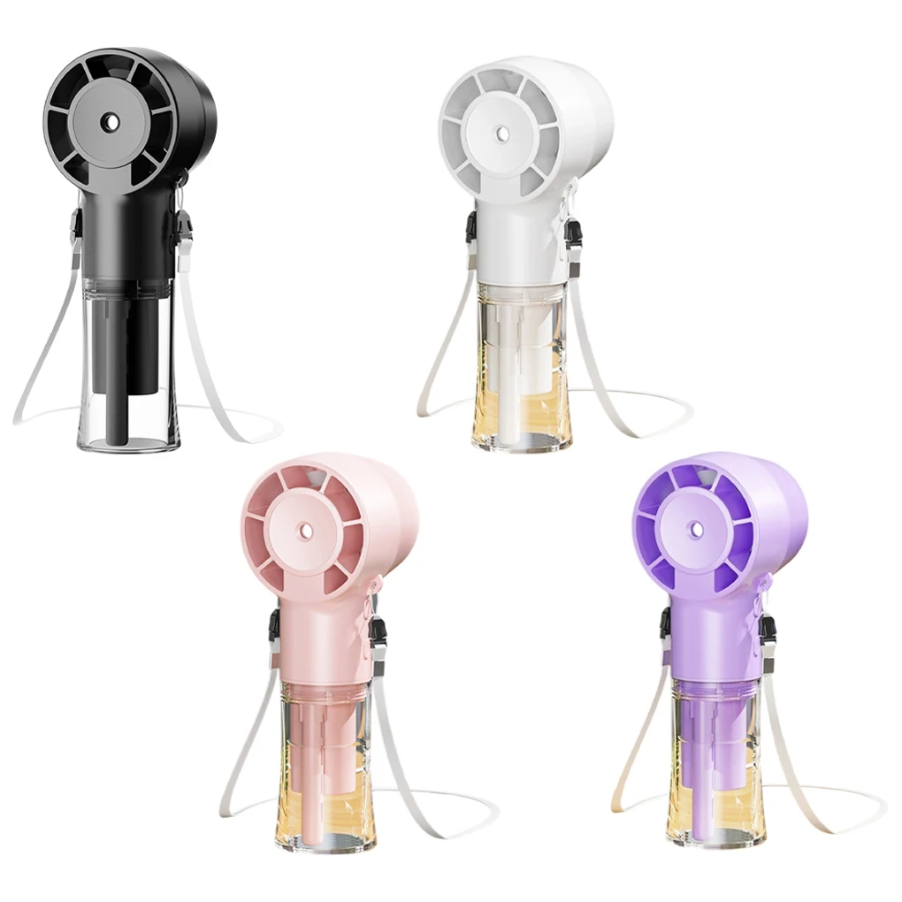 

Новый мини-ручной вентилятор, портативные вентиляторы для запотевания, регулируемый ручной вентилятор для компьютеров, увлажнитель воды, охлаждающий гаджет