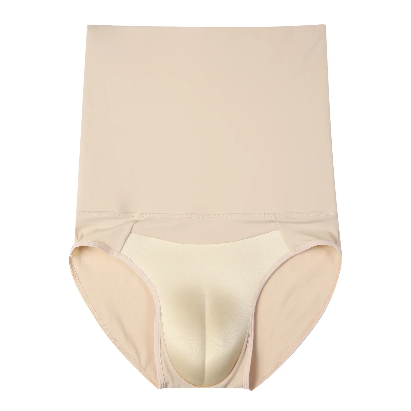 Männer Versteckt Gaff Panty Männer Abnehmen Unterhose Körper Shapers Taille Trainer Korsett Modellierung Taille Steuer Briefs Unterwäsche Shapewear