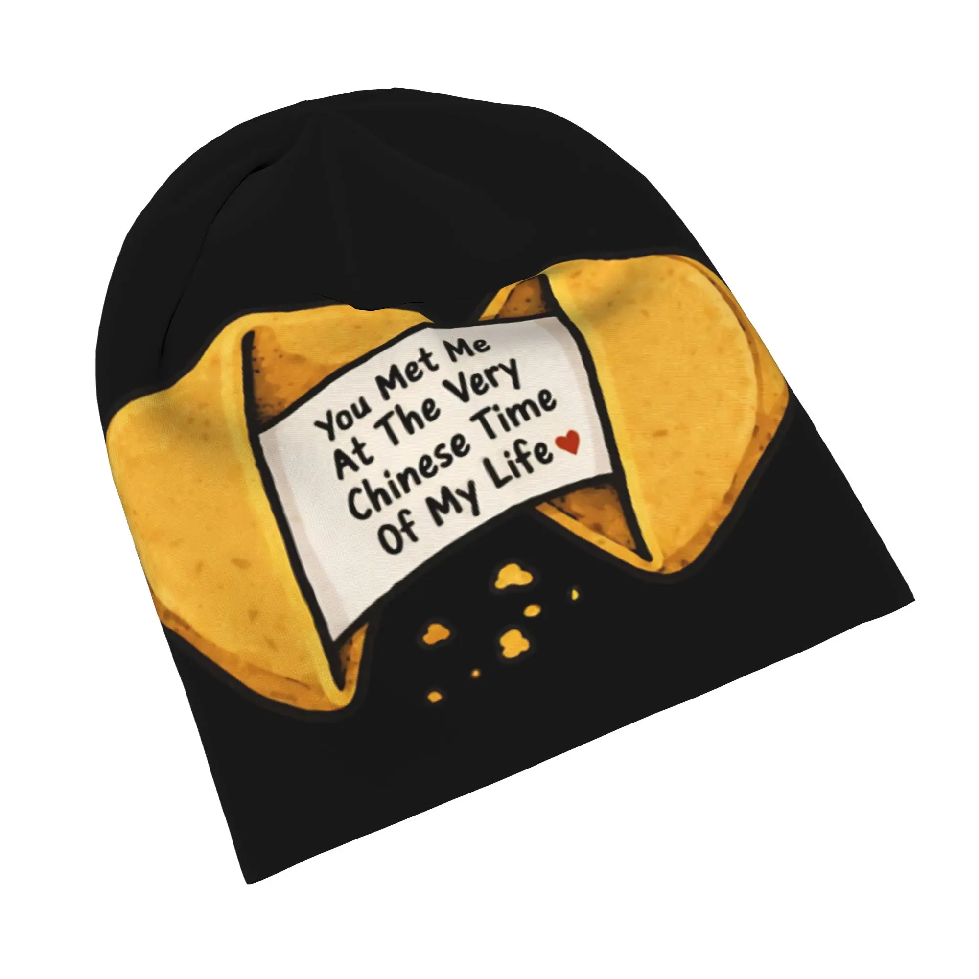 You Met Me At A Very Chinese Time In My Life Classic  Skullies Beanies Hat  Summer Men Women Ski Cap Warm Dual-use Bonnet Hats