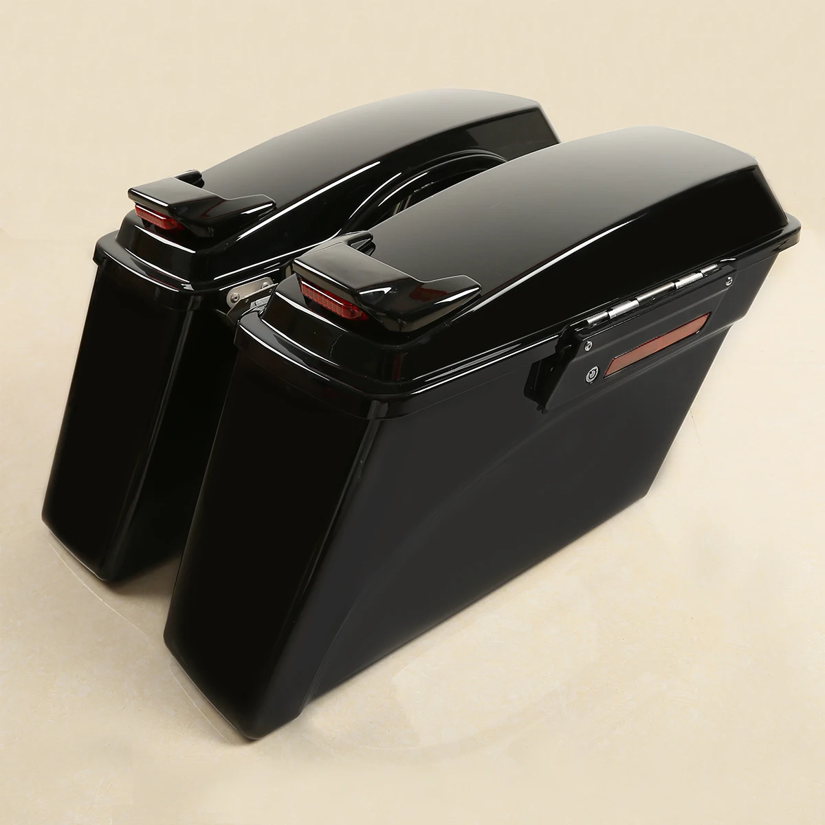 

Motorcycle Saddlebags Lid LED Spoiler For Harley Touring Electra Glide Road King Street Glide Road Glide 1994-2013