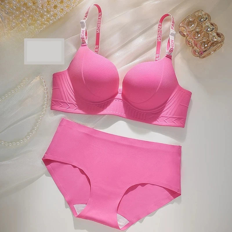 Invisible Half Cup Bralette Wireless Soft Support Small Breast Lift Seamless Underwear Anti Sag Side Fat Collection Bra Women